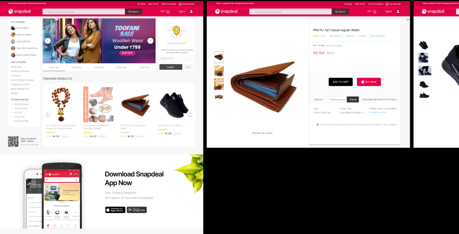 Snapdeal Clone